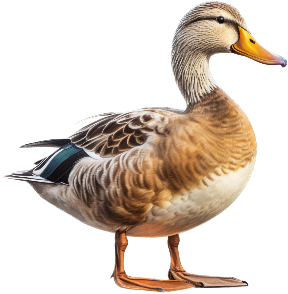 Pato png con ai generado.