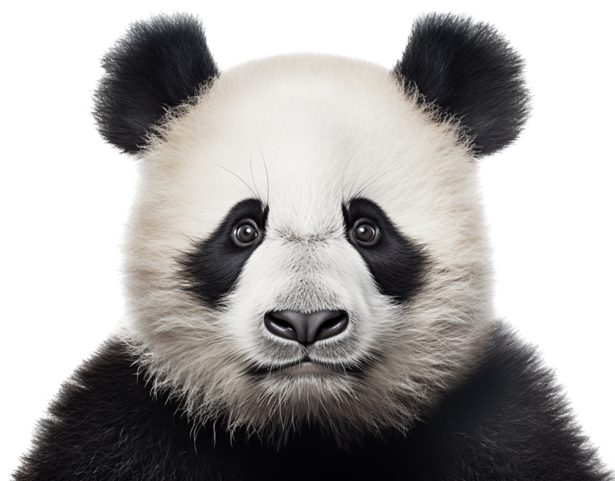 Panda png mit ai generiert.