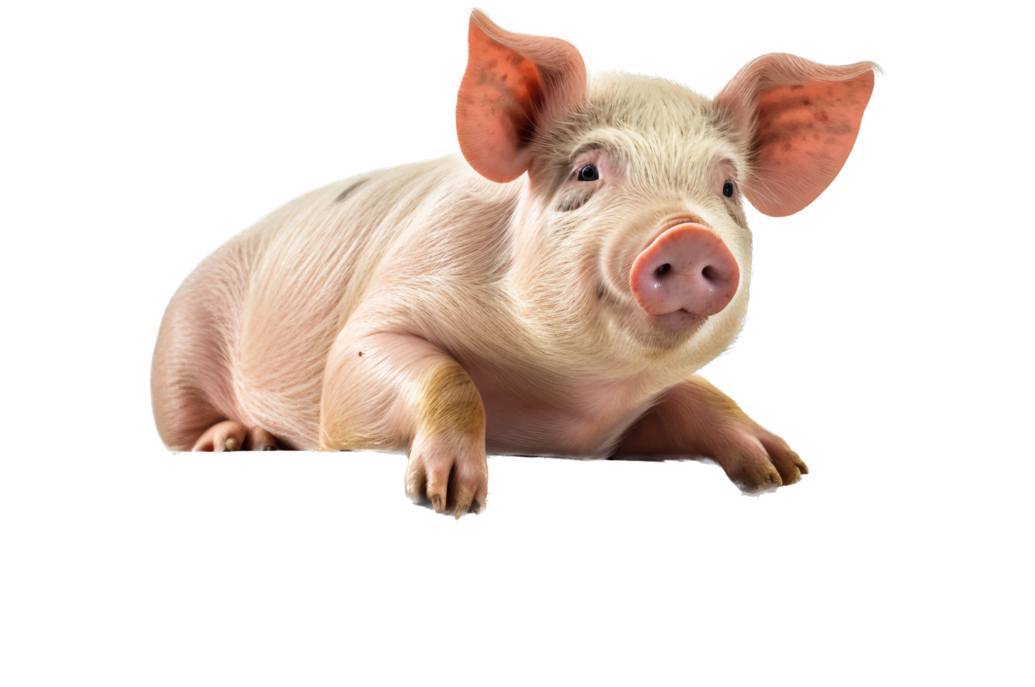 Pig png with AI generated.