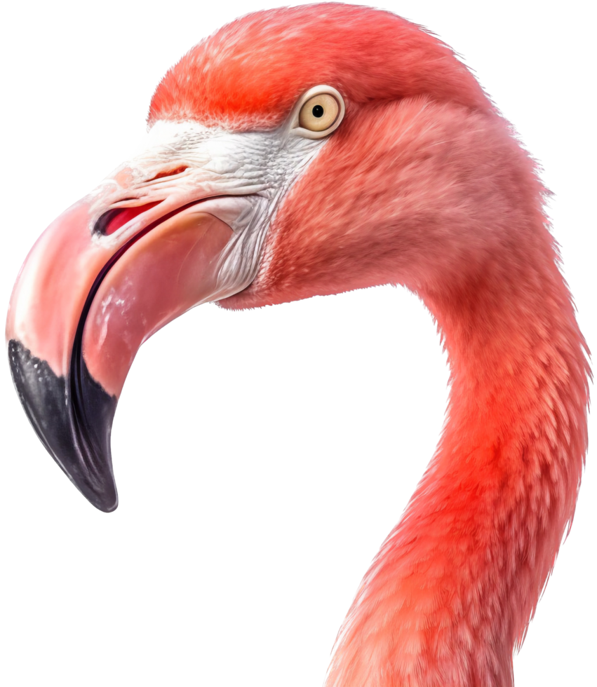 flamingo PNG met ai gegenereerd.