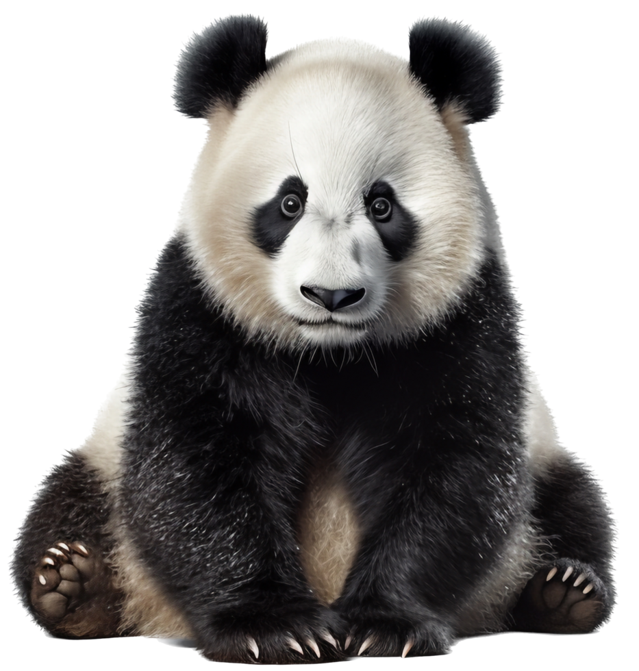 Panda with . png