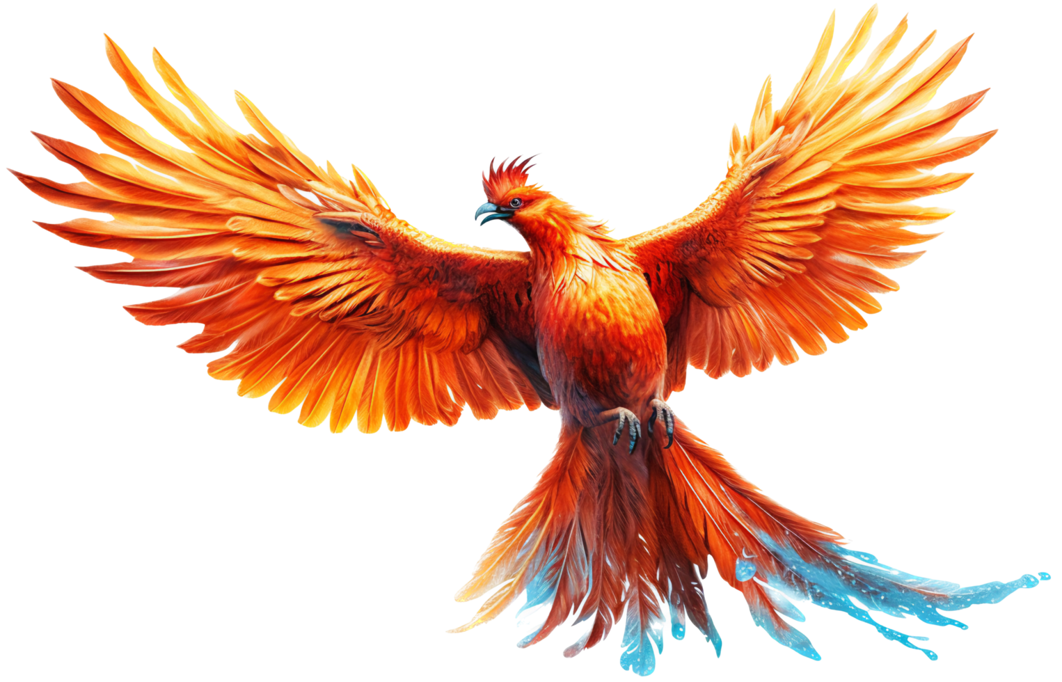 Phoenix png with AI generated.