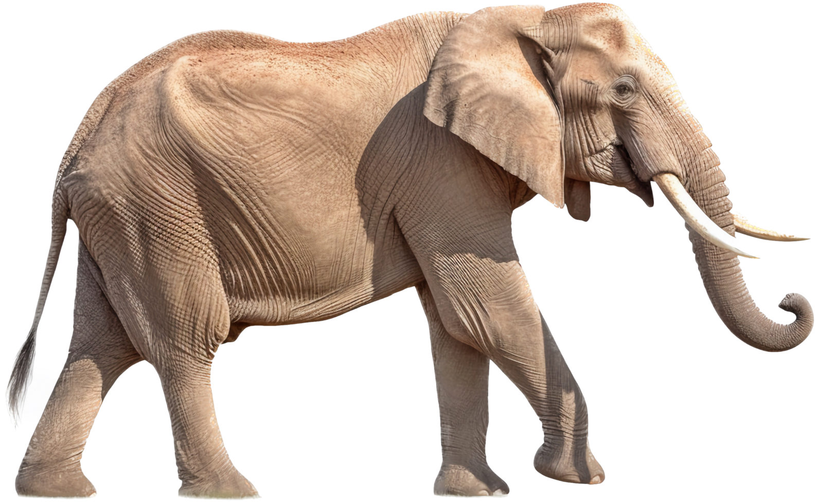 elefant png med ai genererad.