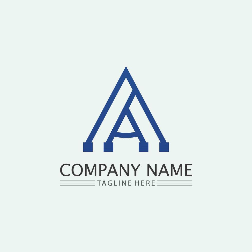 A Letter Logo Template vector