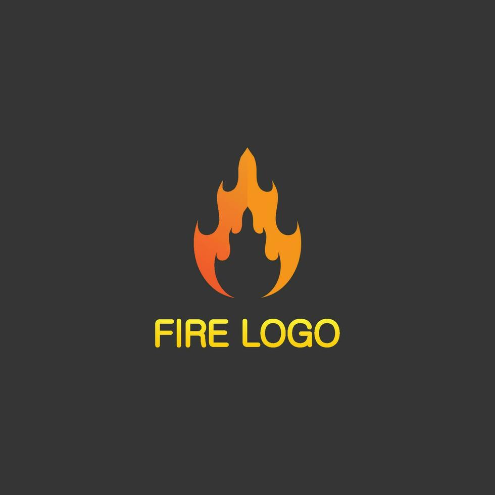 fuego logo e icono, elemento llameante caliente vector llama ilustración diseño energía, cálido, advertencia, signo de cocina, logo, icono, luz, potencia calor