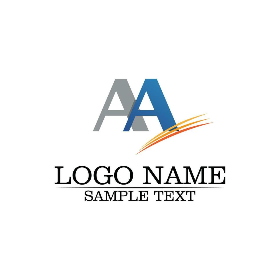 un icono de vector de plantilla de negocio de logotipo de letra