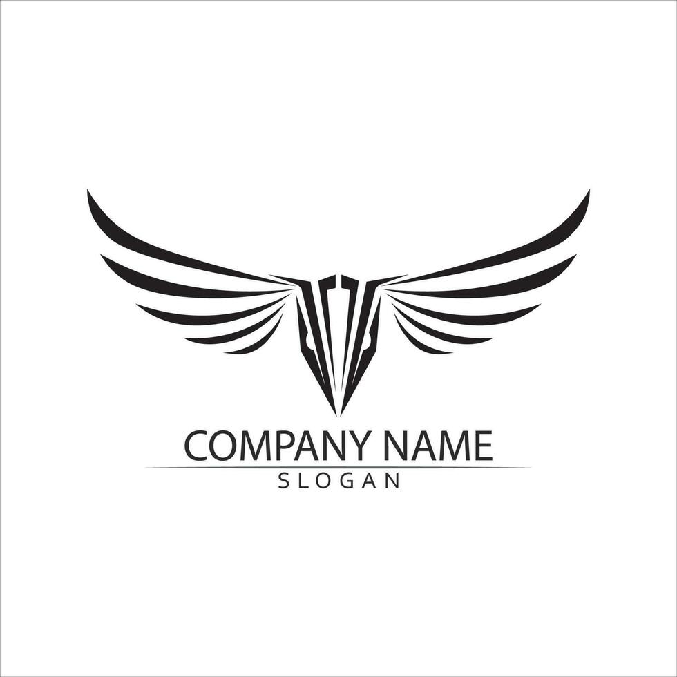 Falcon Logo Template vector