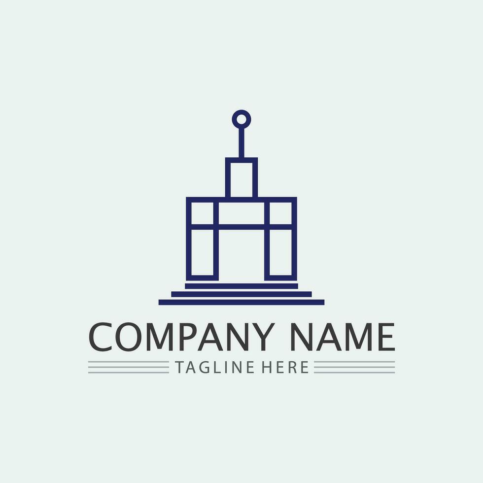 Business icon and logo design vector graphic