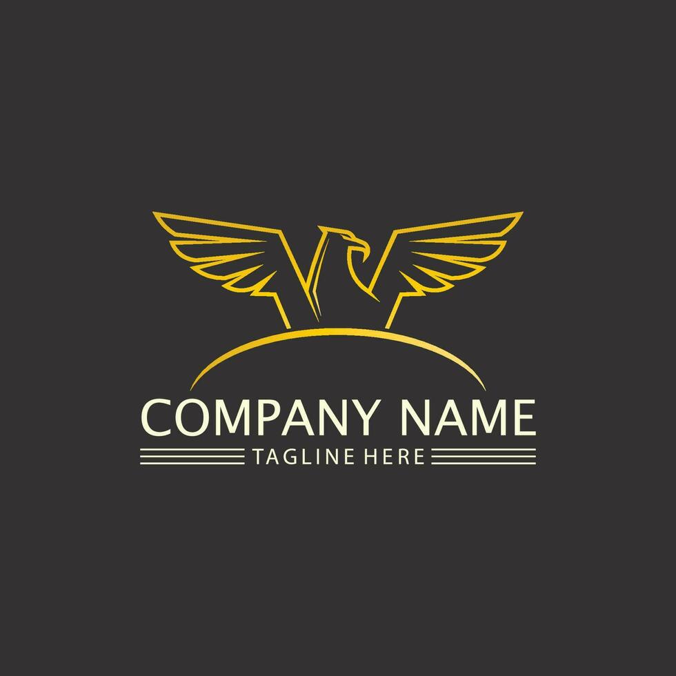 Falcon Logo Template vector