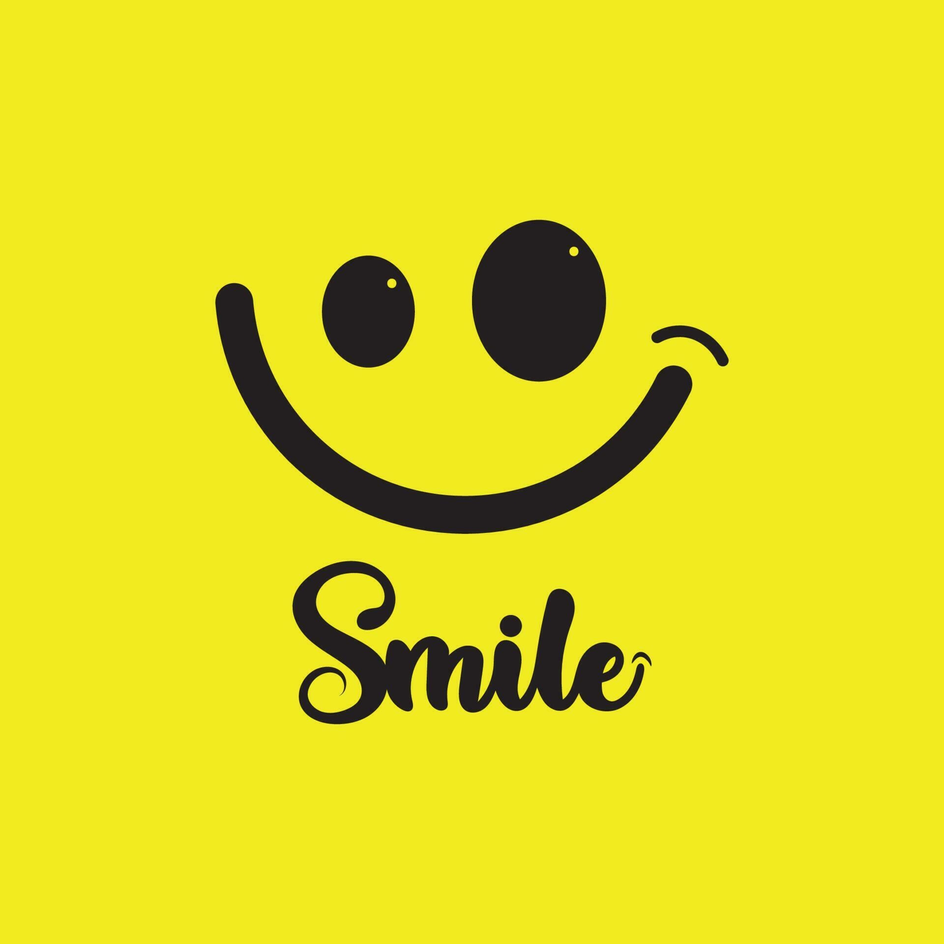 smile icon, smile, logo vector design happy emoticon Business, funny ...