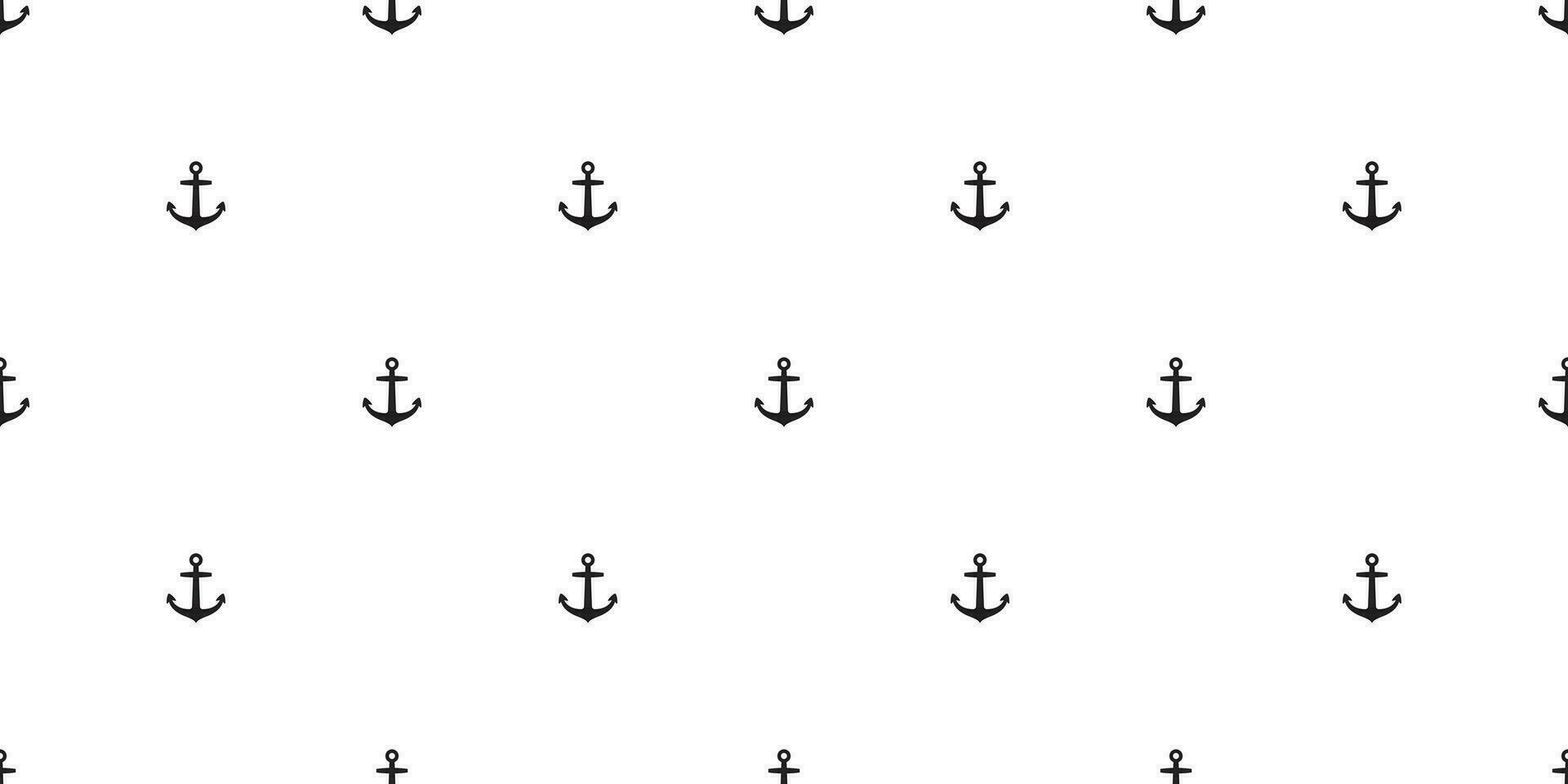 anchor seamless pattern vector boat maritime nautical helm sea ocean isolated wallpaper