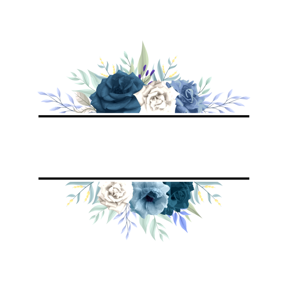 Blumen- dekorativ Hintergrund Design png