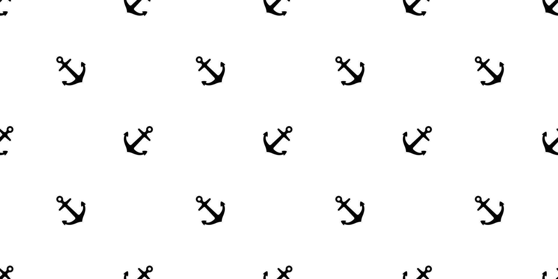 Anchor Seamless Pattern vector boat helm pirate nautical maritime tropical background isolated wallpaper illustration graphic