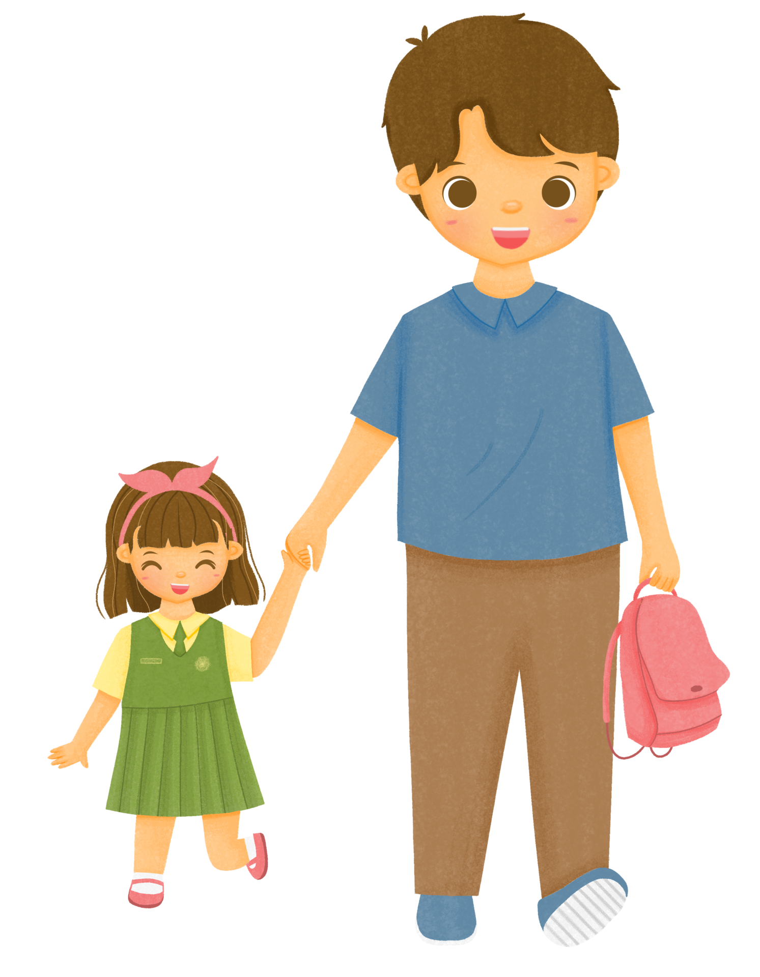 kindergarten-kid-go-to-school-24724208-png