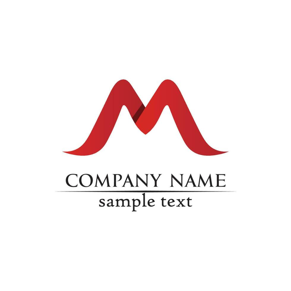 Letter M vector icons such logos
