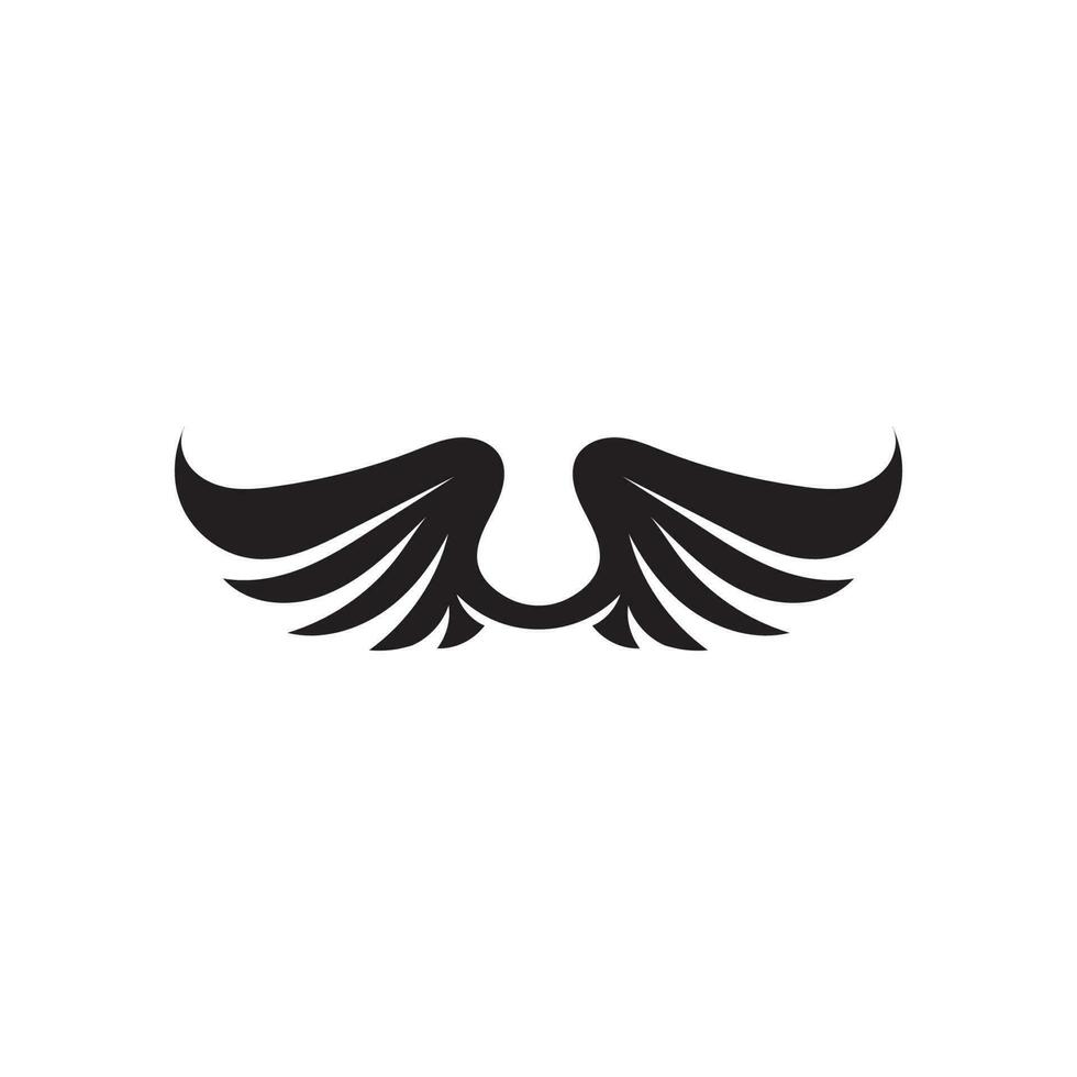 alas de halcón logo plantilla vector icono logo diseño aplicación