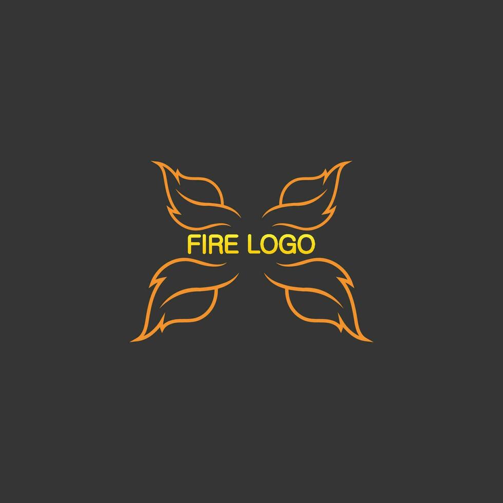 fire logo and icon, hot flaming element Vector flame illustration design energy, warm, warning, cooking sign, logo, icon, light, power heat