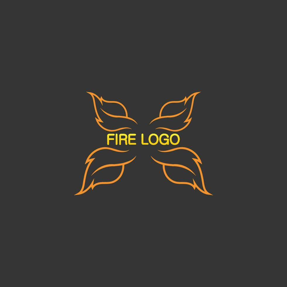 fuego logo e icono, elemento llameante caliente vector llama ilustración diseño energía, cálido, advertencia, signo de cocina, logo, icono, luz, potencia calor