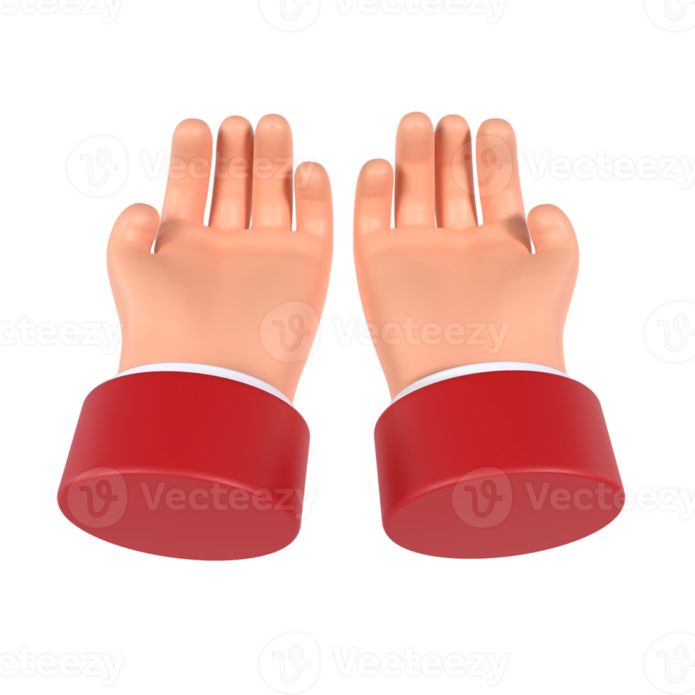 be hand gest 3d ikon png