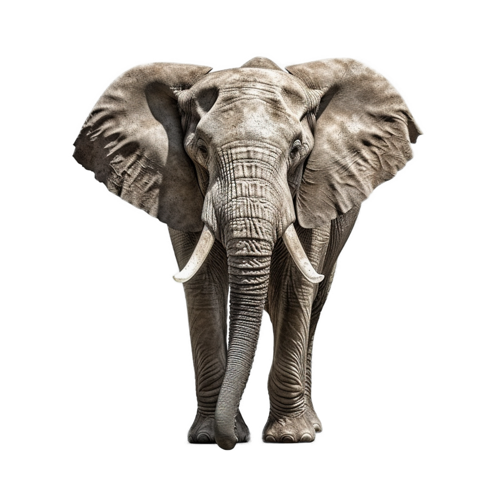 Elephant AI generated png
