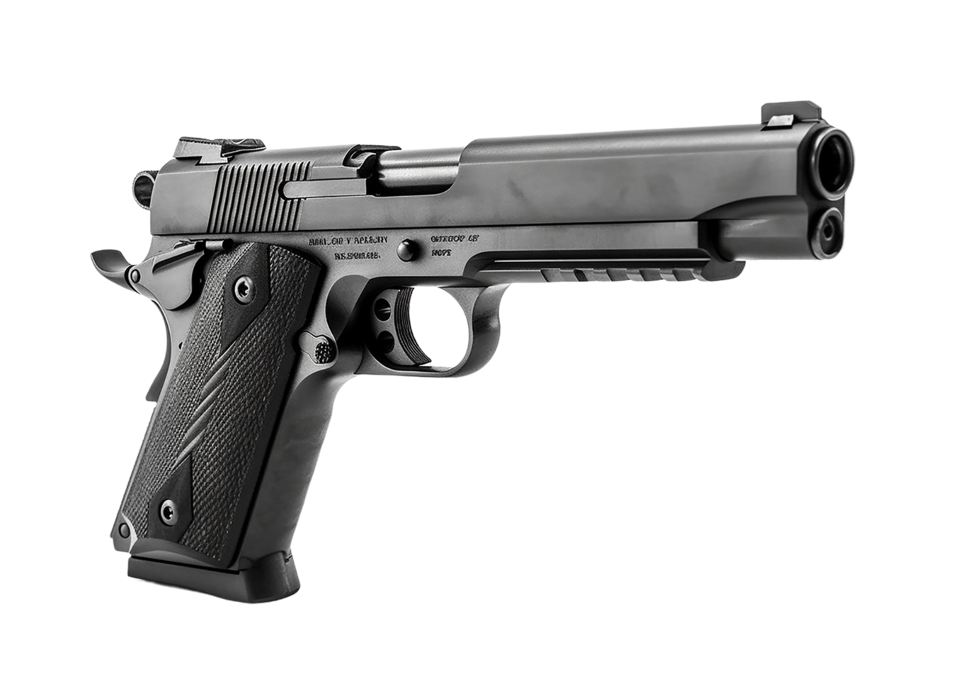 pistola png, pistola con transparente fondo, ai generado png