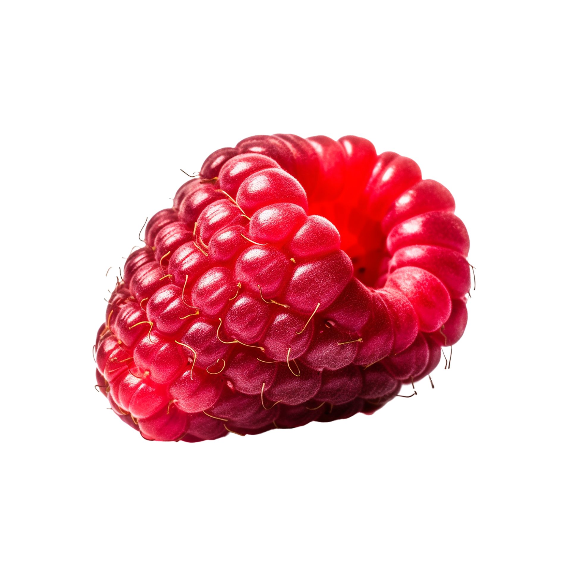 Raspberry , Red raspberry on a transparent background 24725102 PNG