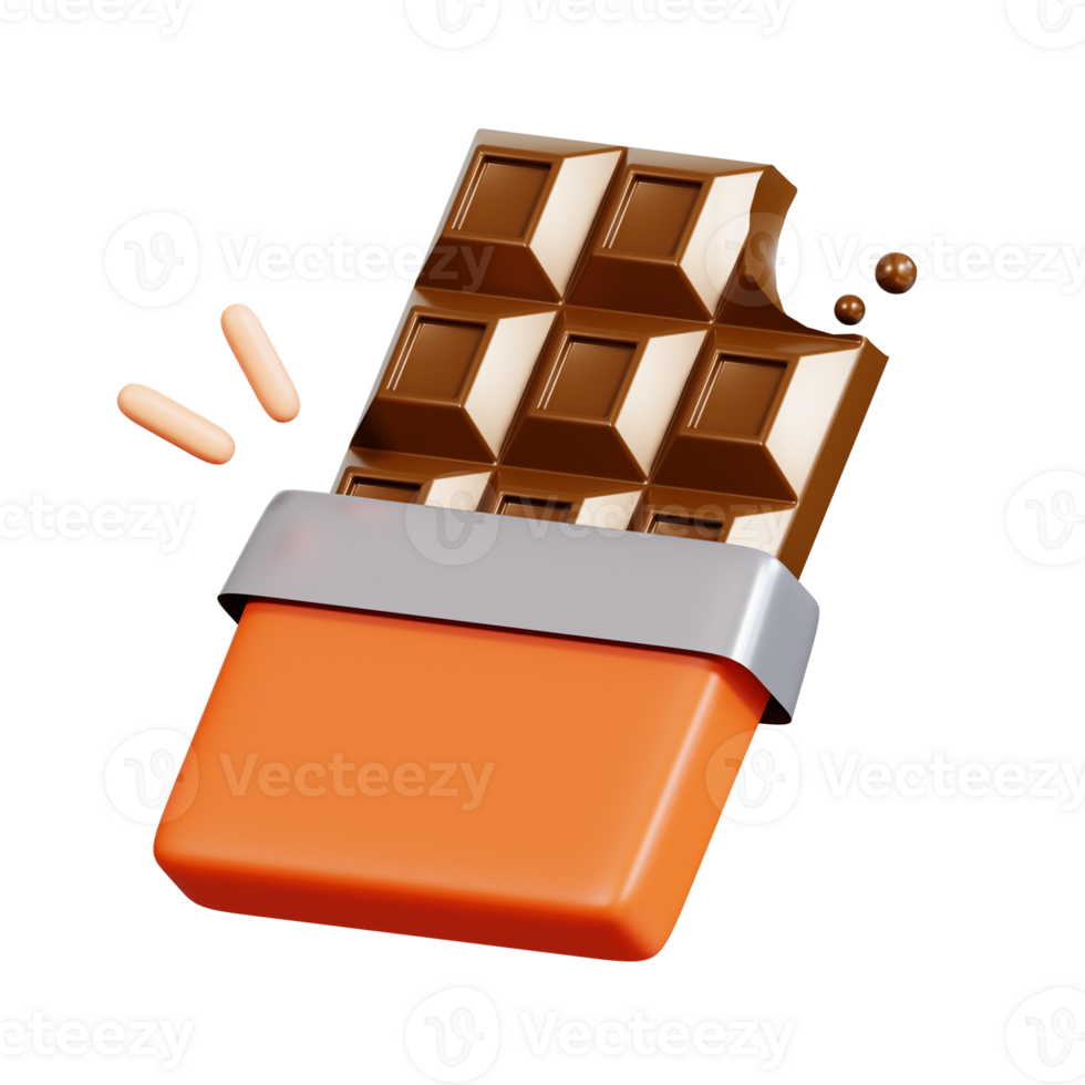 Chocolate Day 3D Icon png