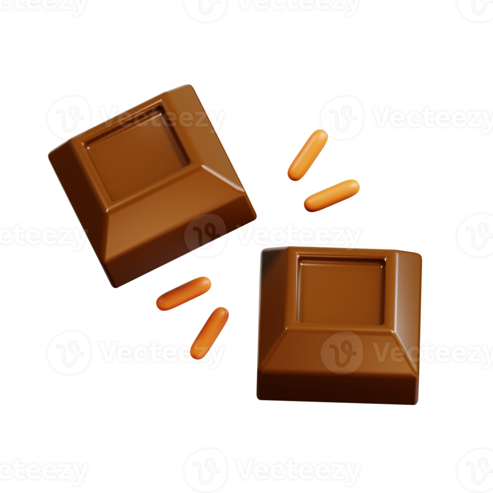 Chocolate Day 3D Icon png