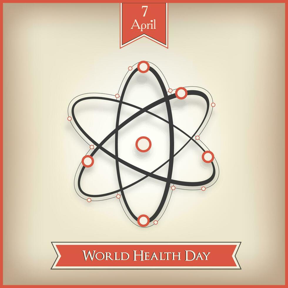 World health day concept vector