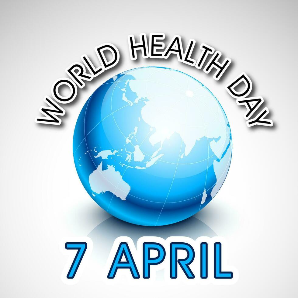 World health day concept vector