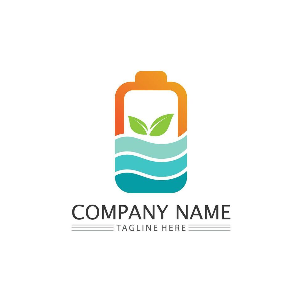 Battery icon and charging, charge indicator Vector logo design level Battery Energy Power running low up status batteries set logo Charge level illustration