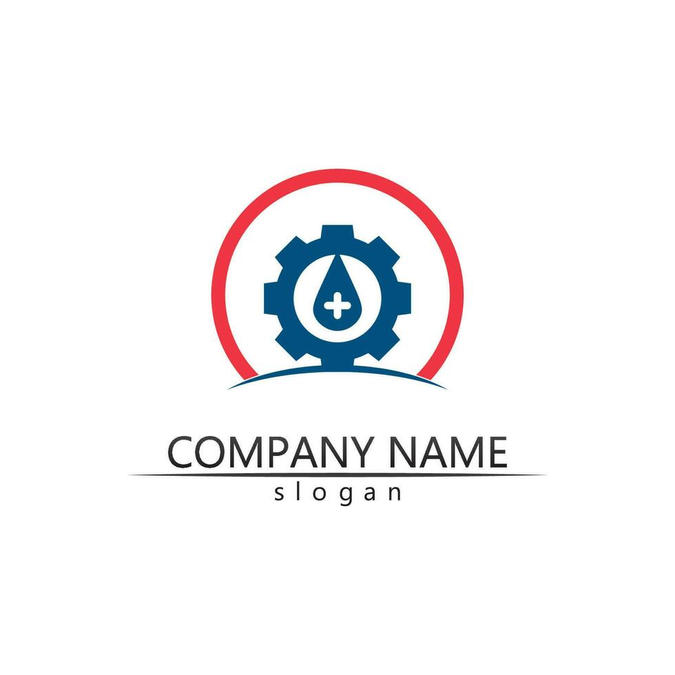 Gear Logo Template vector icon