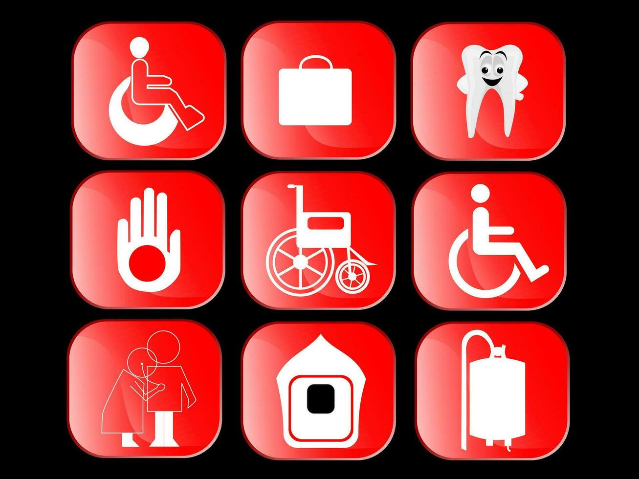 Medical Icon Set vector