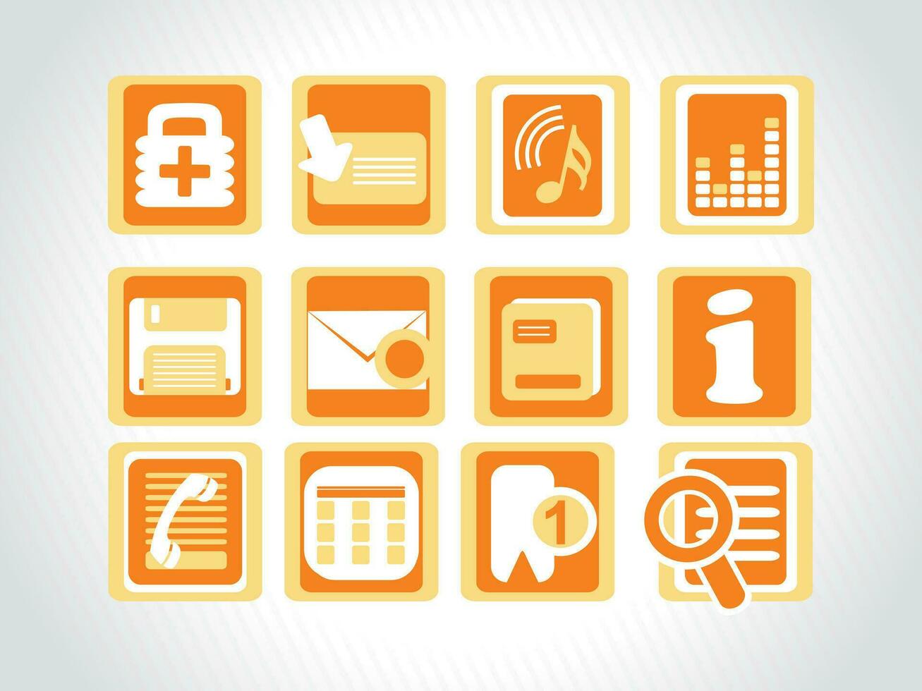 Medical icon set vector