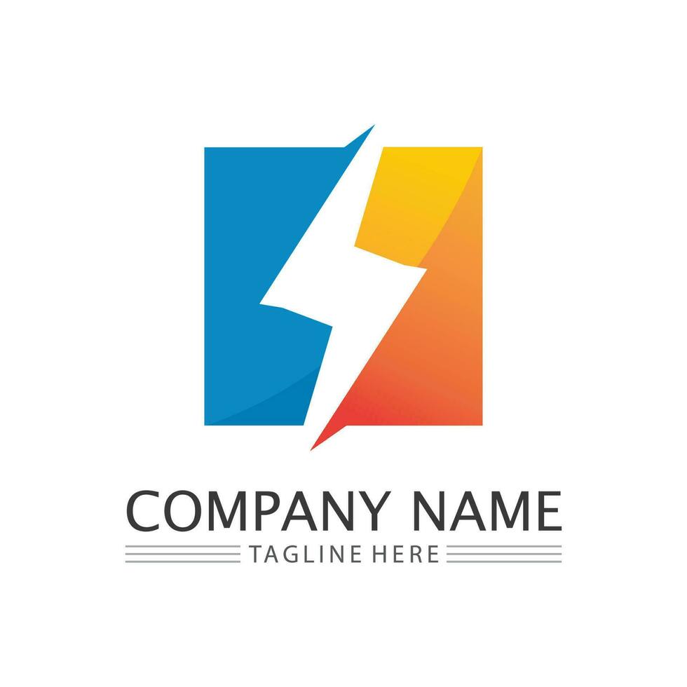 Flash Electric Logo Vector icon illustration design template. Bolt Energy Icon.electric logo flash vector bolt