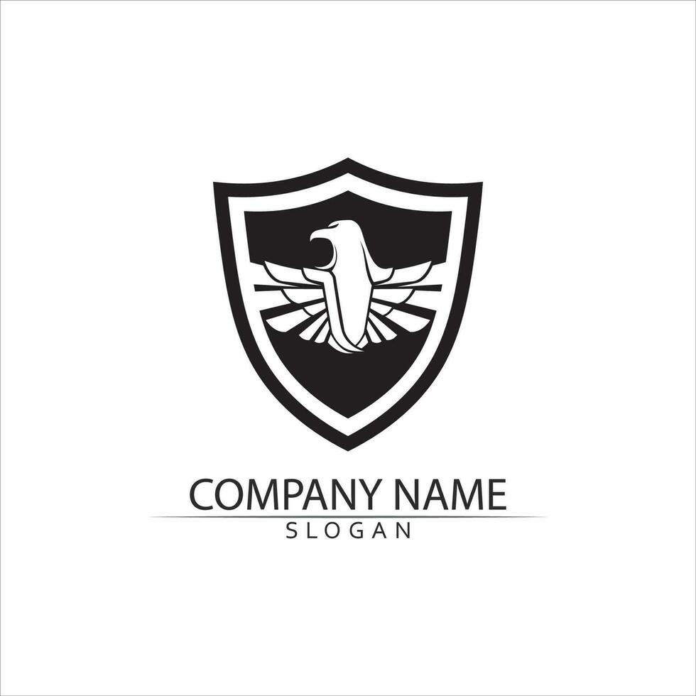 Falcon Logo Template vector