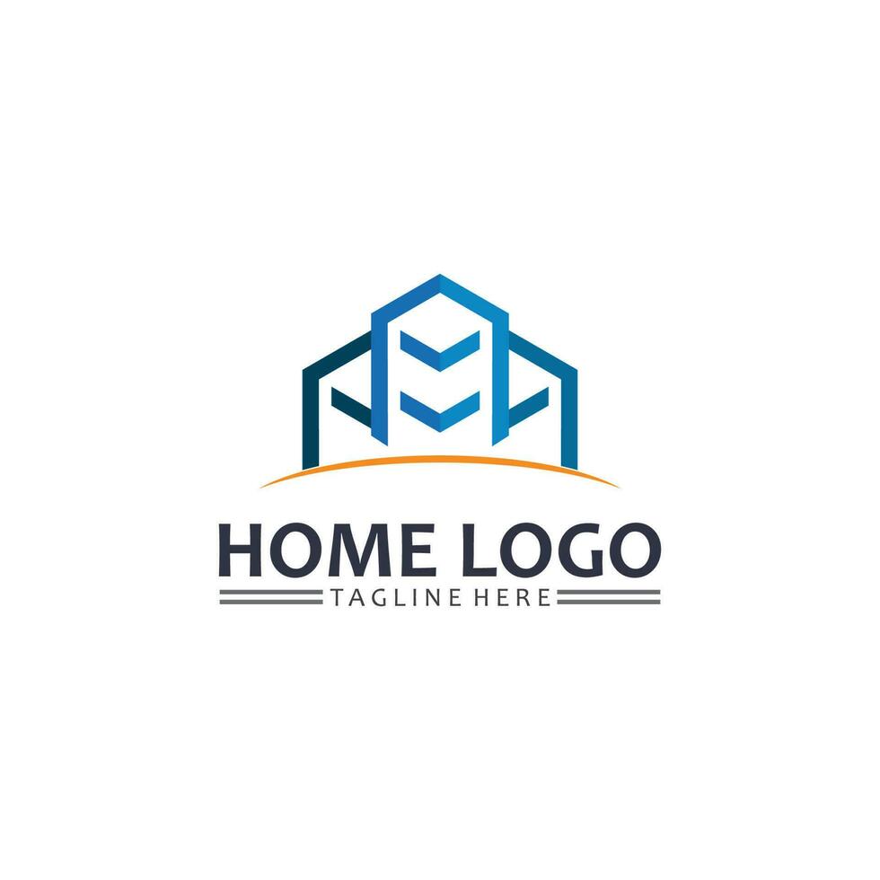 Home and house logo design vetor, logo , architecture and building, design property , stay at home estate Business logo, Construction Graphic, icon home logo vector