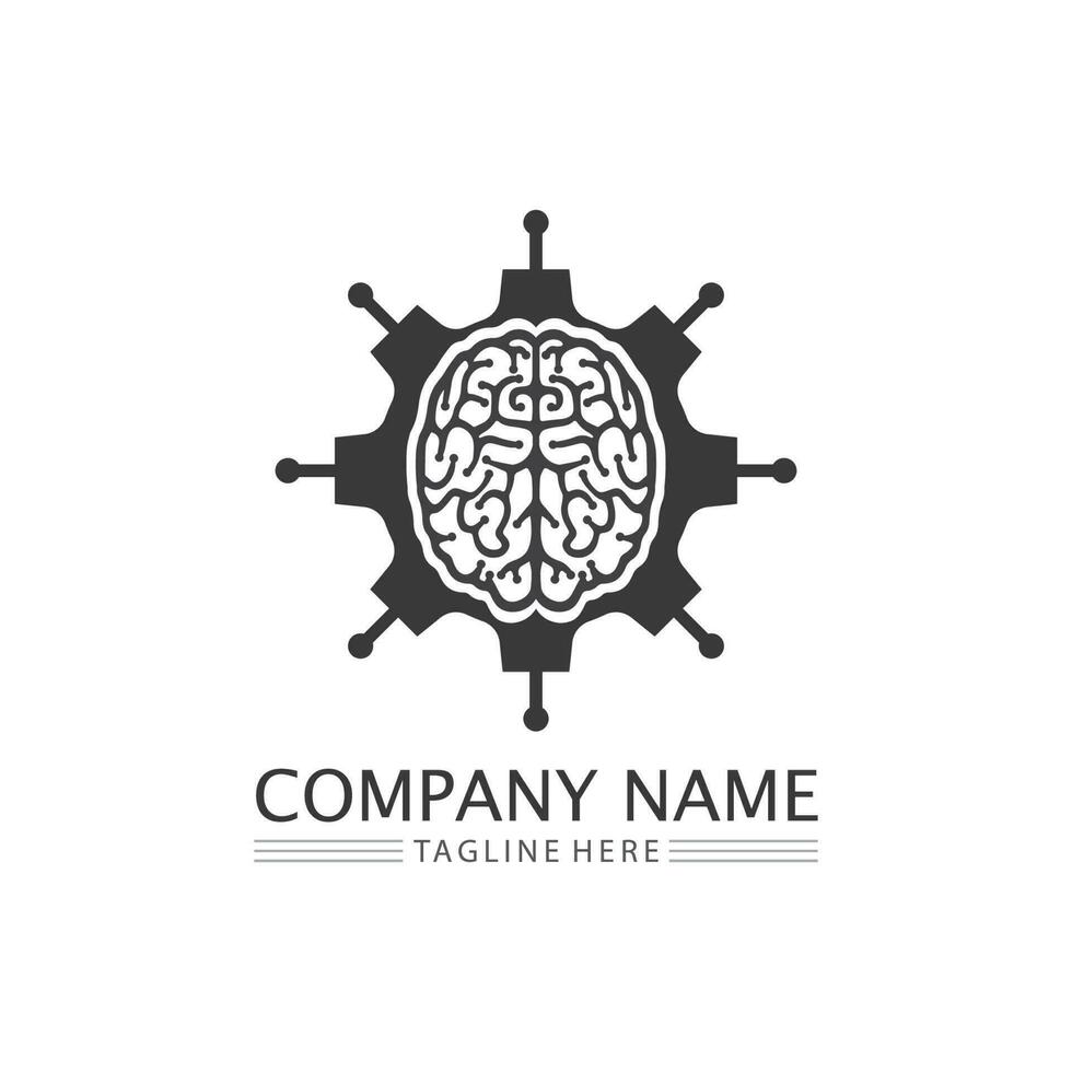 Health Brain vector illustration