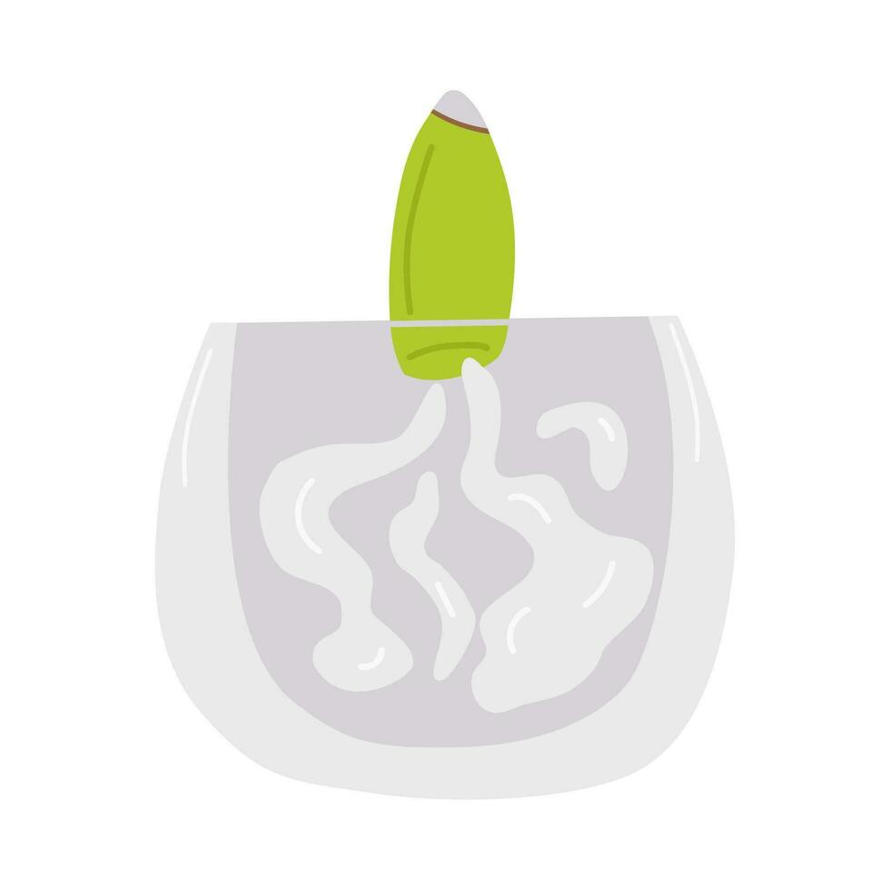 Home incense, aroma diffuser. Aromatherapy. Eps 10 vector