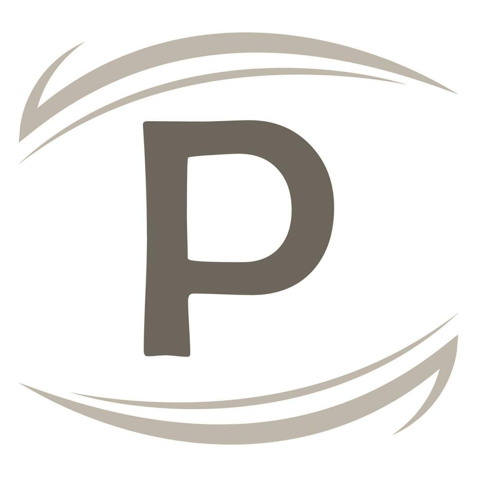 Ilustración de vector de logotipo de letra