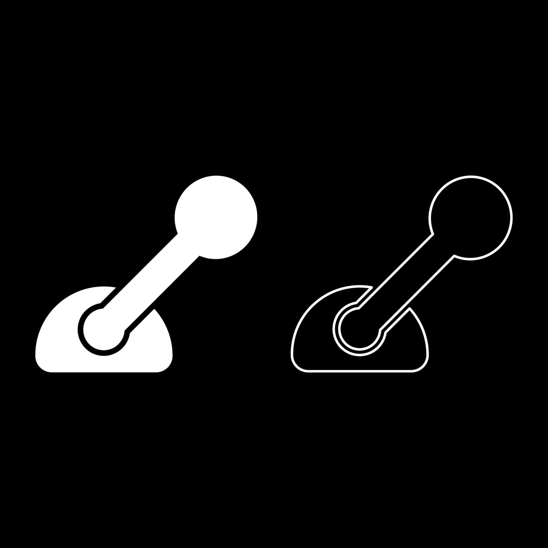 Lever control concept clutch switch on off gearshift transmission gear