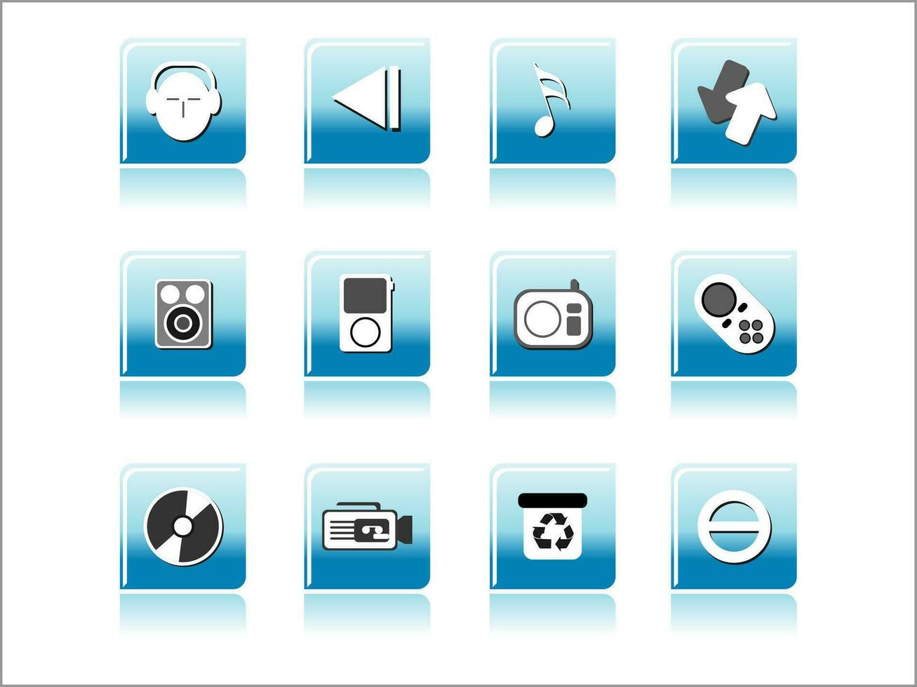 web mail icons set can be used for websites, web applications. email applications or server Icons vector