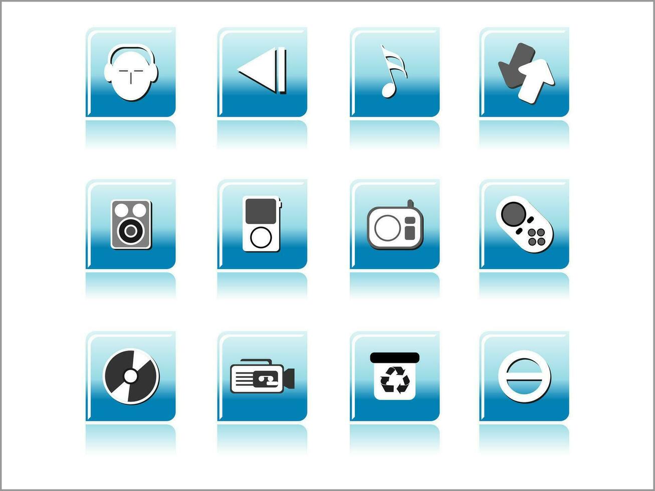 web mail icons set can be used for websites, web applications. email applications or server Icons vector