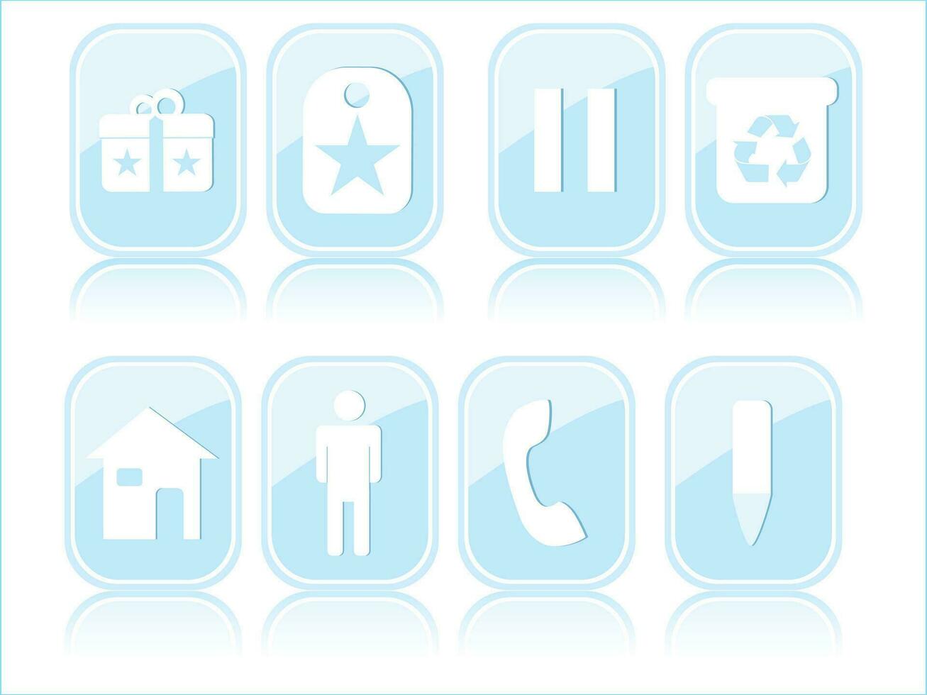 web mail icons set can be used for websites, web applications. email applications or server Icons vector