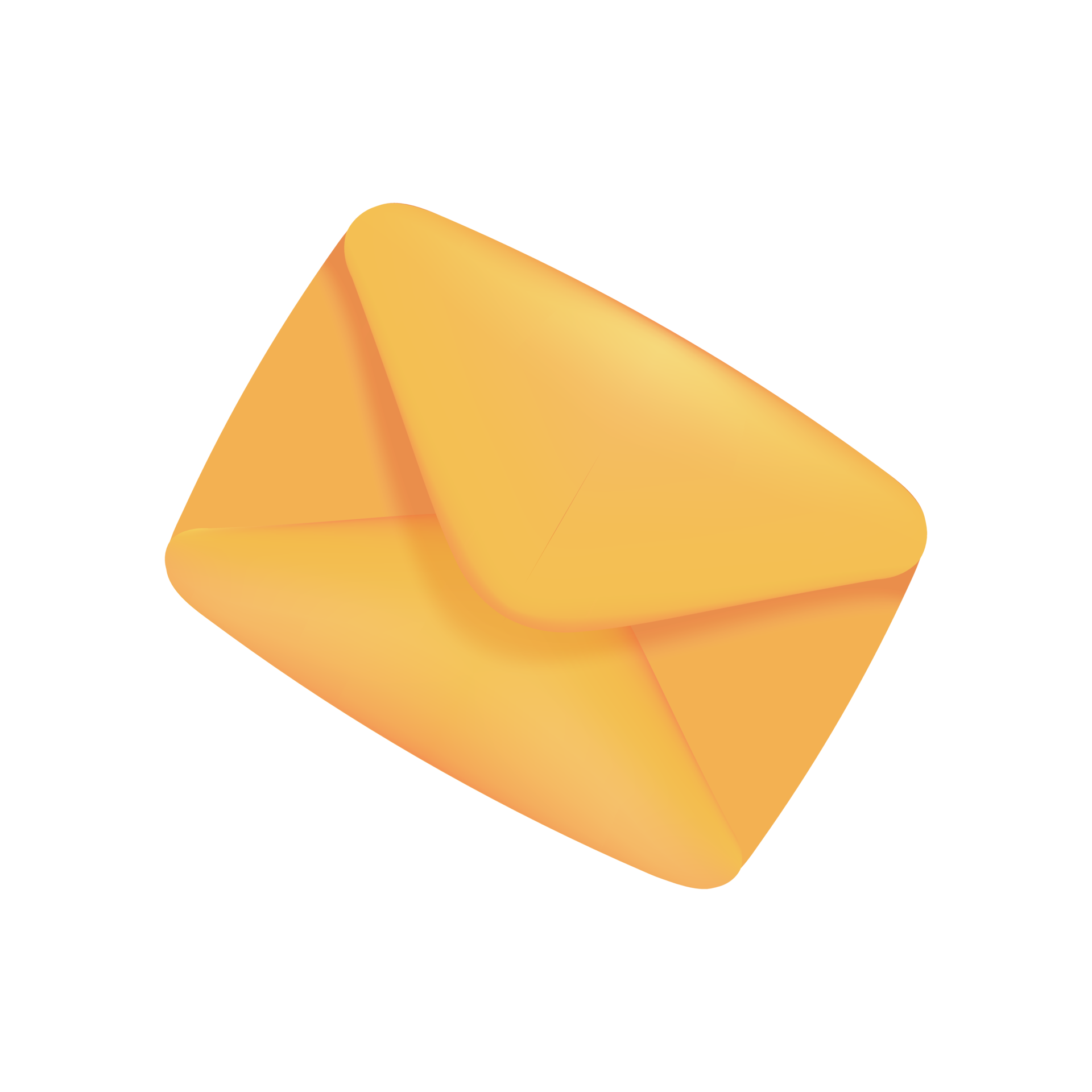 3d yellow envelope. Electronic mailing concept. online communication 24728281 PNG