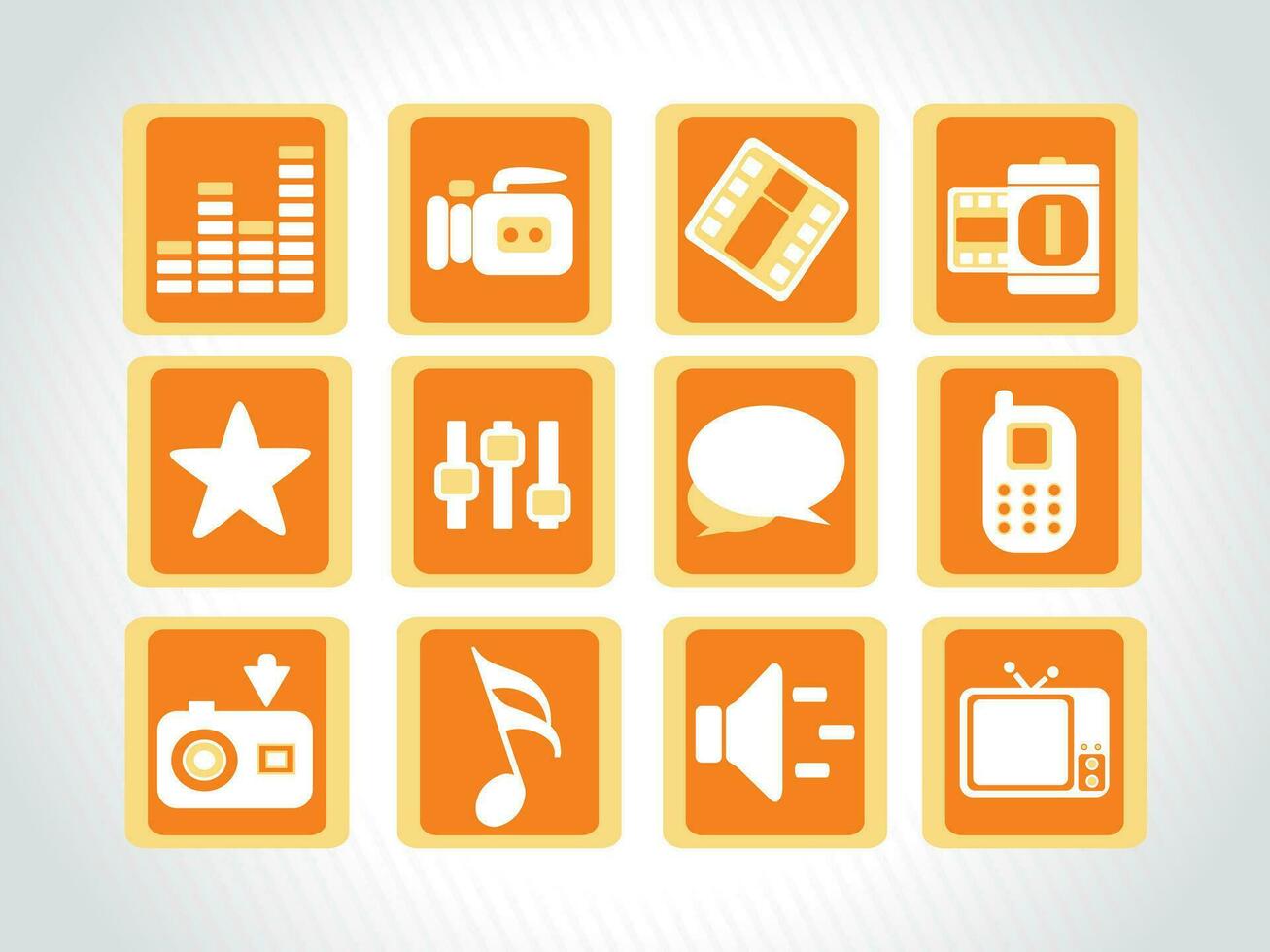 web mail icons set can be used for websites, web applications. email applications or server Icons vector