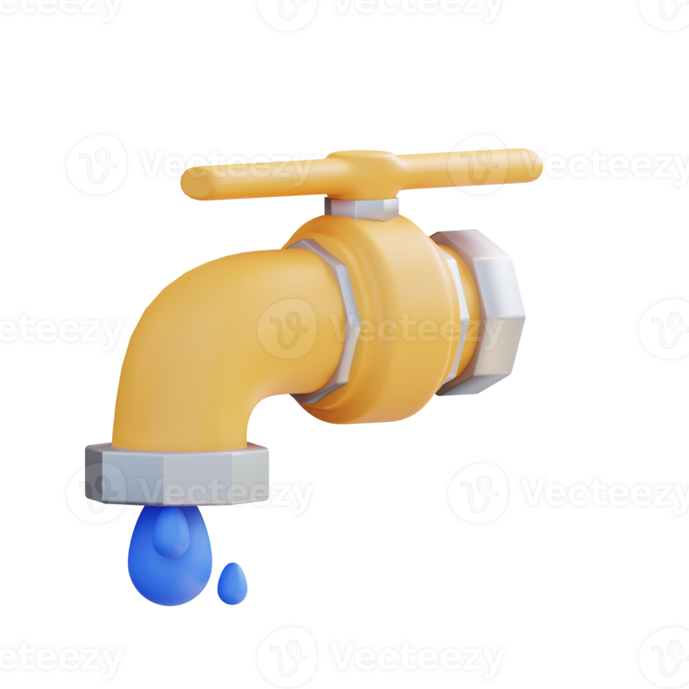 3d illustration of recycling water png