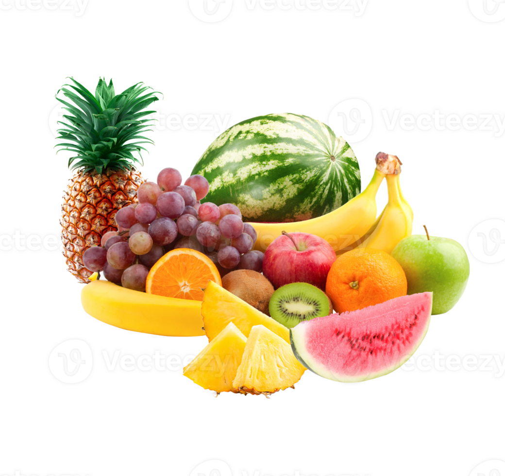 frutas conjunto con transparente antecedentes png