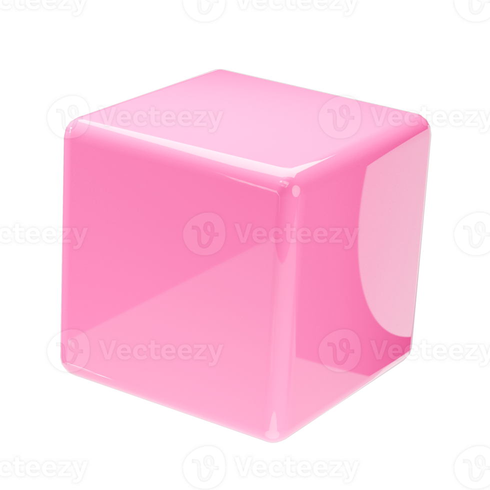 cubo forma ícone png