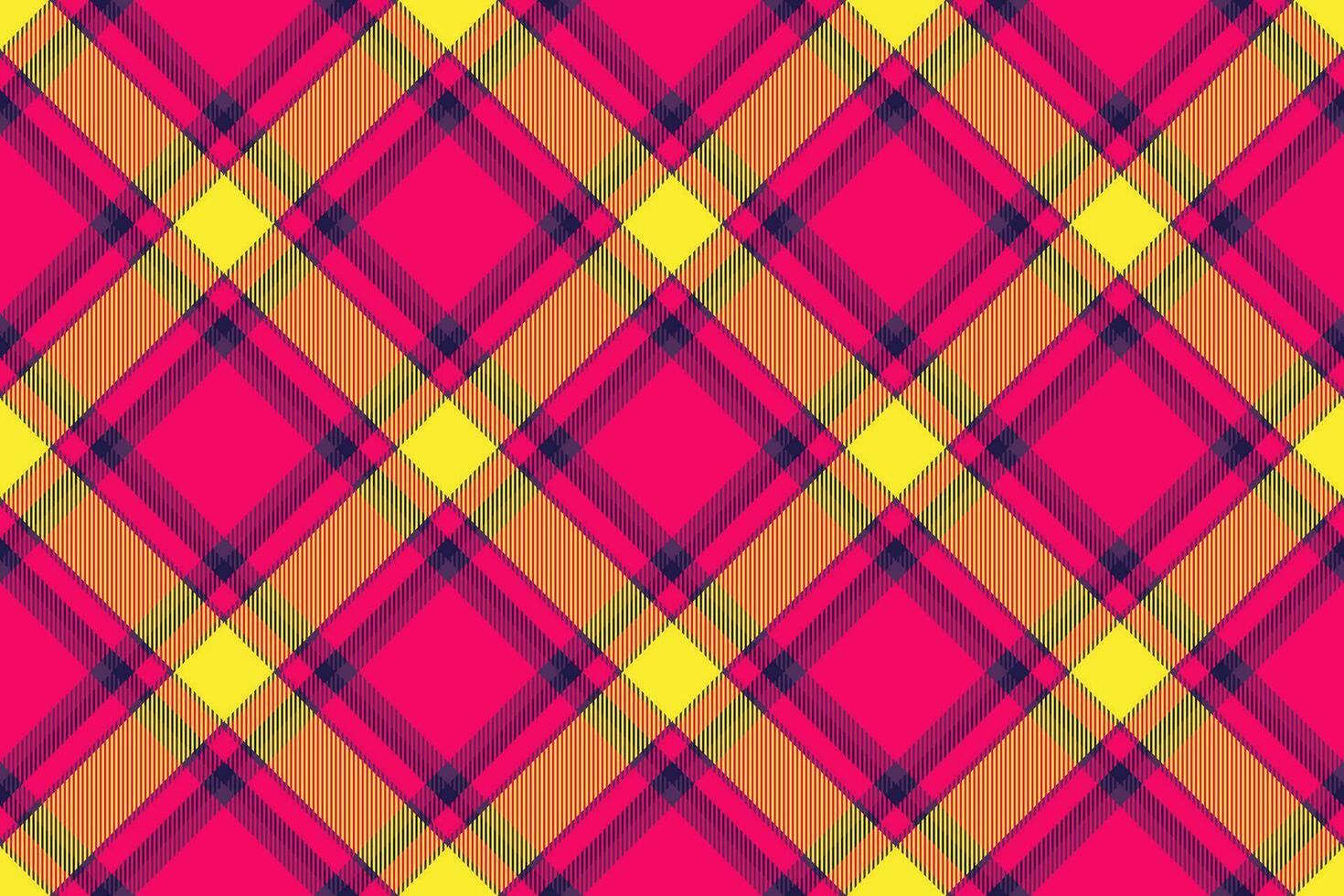 Check plaid textile of background vector texture with a fabric tartan seamless pattern.